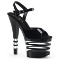 RADIANT-709LN Černé sexy boty
