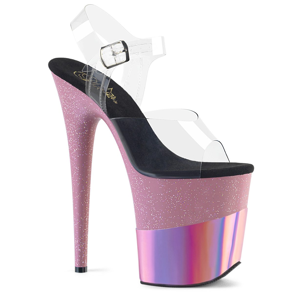 FLAMINGO-808-2HGM Růžové sexy sandály | FLAMINGO-808-2HGM Pleaser