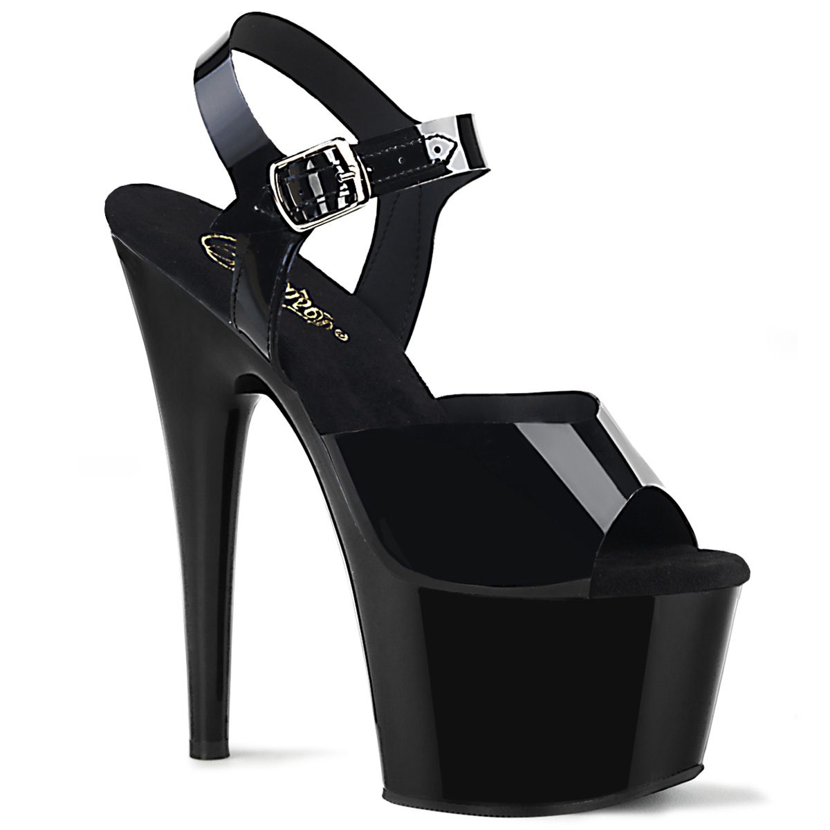 ADORE-708N Černé sexy boty | ADORE-708N Pleaser