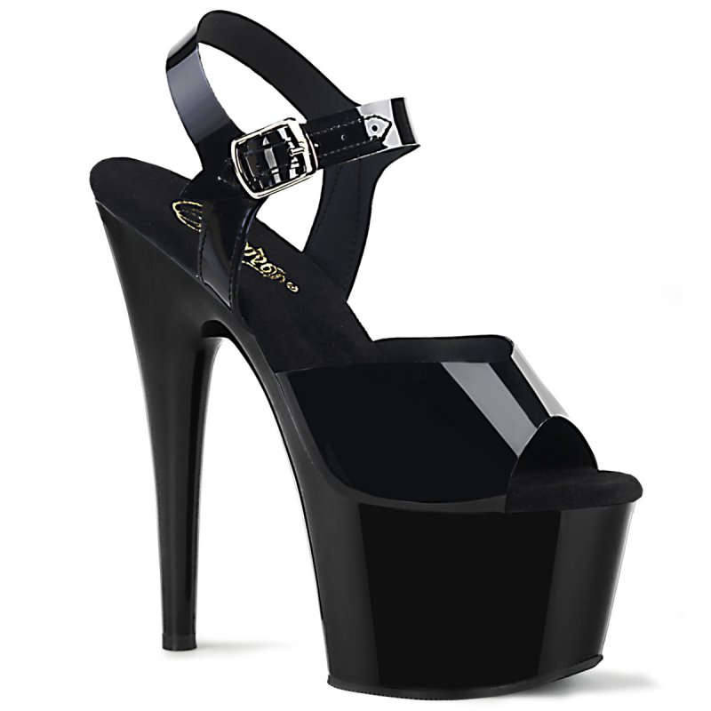 ADORE-708N Černé sexy boty