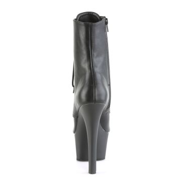 ASPIRE-1021 Černé sexy kozačky Pleaser - zadní pohled ASPIRE-1021 Černé sexy kozačky Pleaser - zadní pohled
