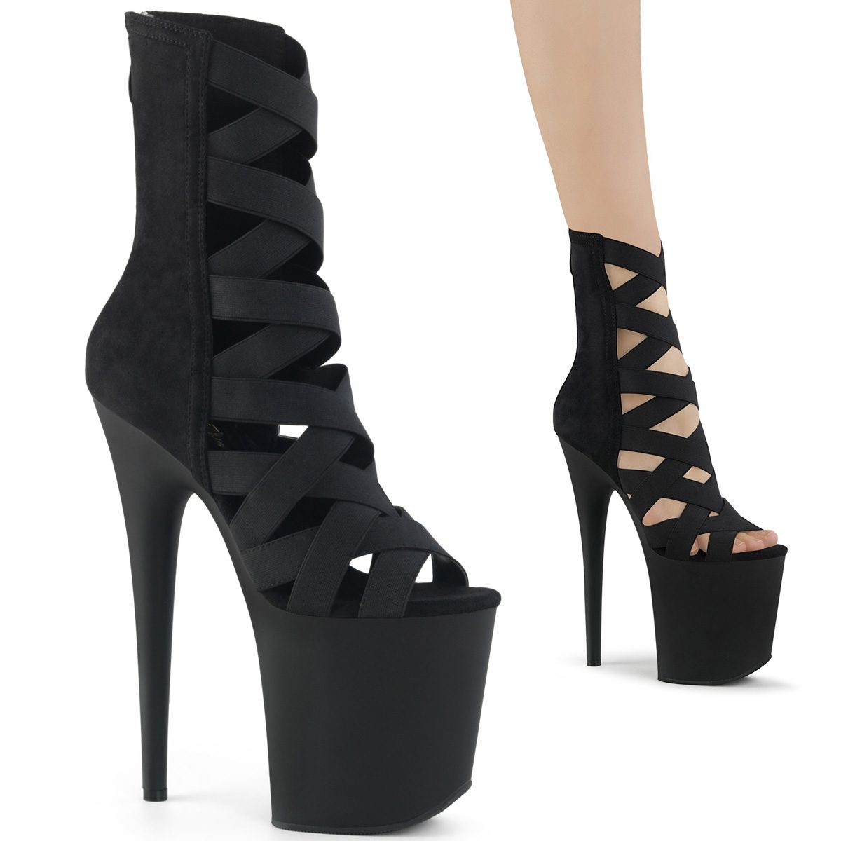 FLAMINGO-800-24 Páskové sexy boty | FLAMINGO-800-24 Pleaser