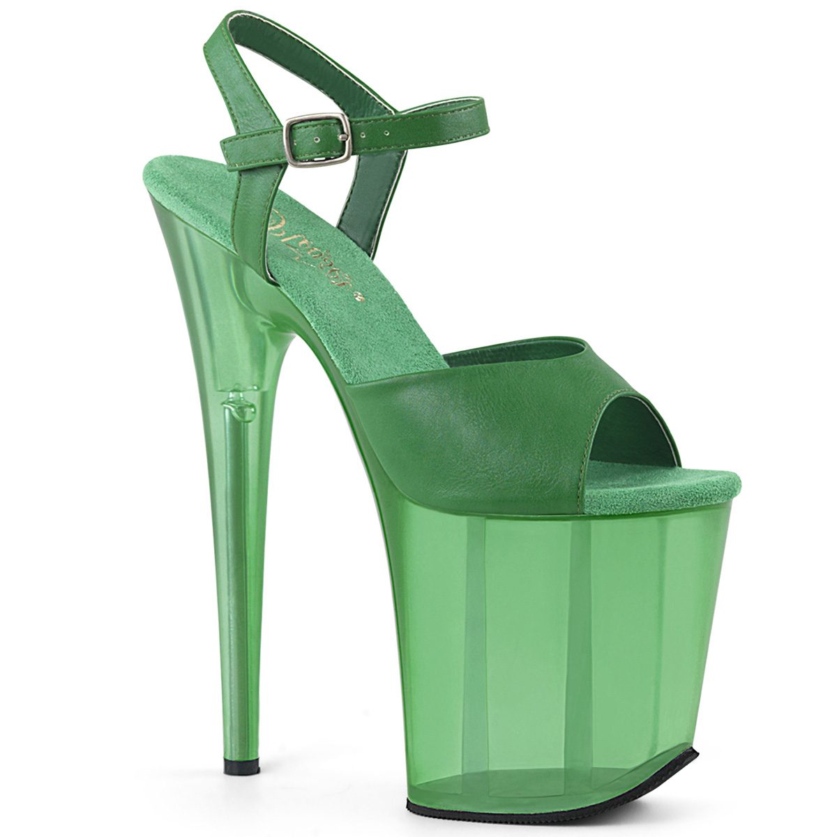 FLAMINGO-809T Zelené sexy boty | FLAMINGO-809T Pleaser