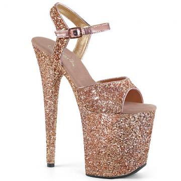 FLAMINGO-810LG Zlaté sexy boty
