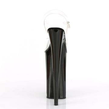 BEYOND-008 Boty s nejvyšším podpatkem Pleaser - zadní pohled BEYOND-008 Boty s nejvyšším podpatkem Pleaser - zadní pohled