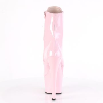 ADORE-1020 Růžové kozačky Pleaser - zadní pohled ADORE-1020 Růžové kozačky Pleaser - zadní pohled