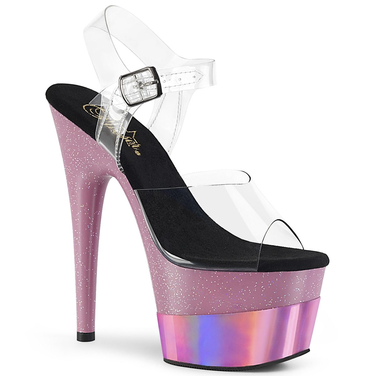 ADORE-708-2HGM Růžové sexy boty | ADORE-708-2HGM Pleaser