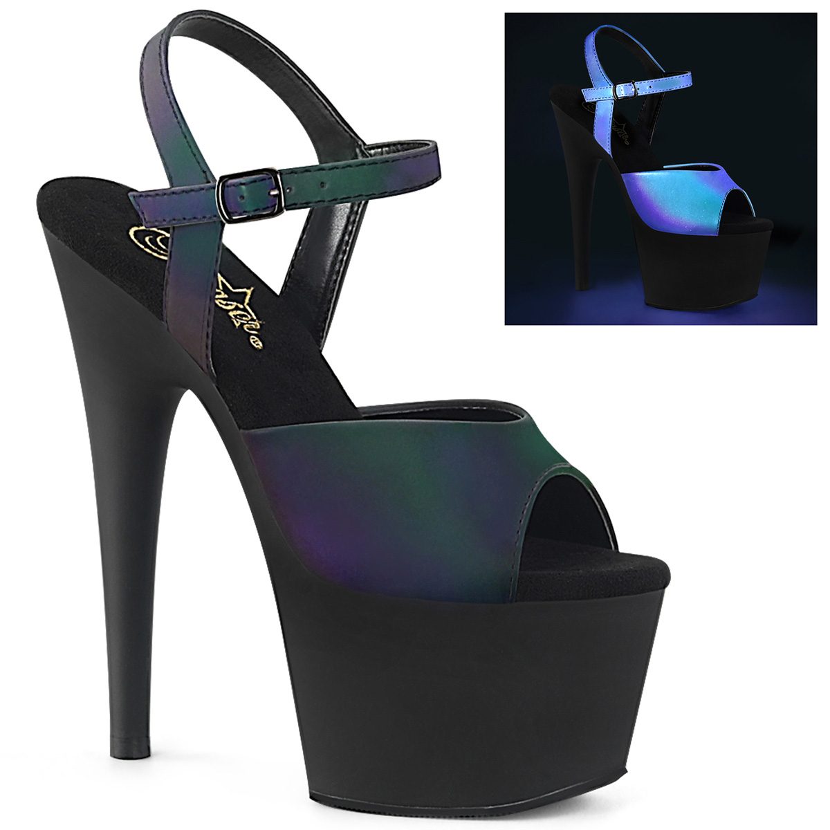 ADORE-709REFL Pleaser boty | ADORE-709REFL Pleaser