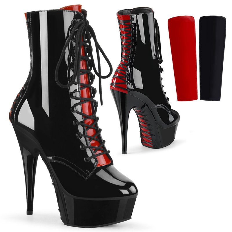 DELIGHT-1020FH Sexy kozačky Pleaser