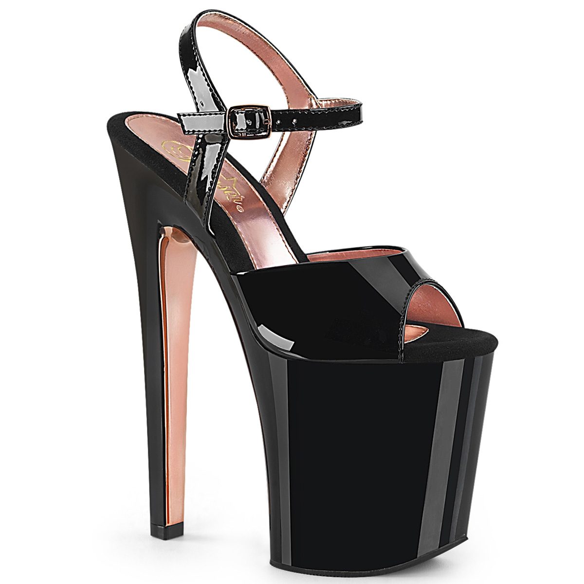 XTREME-809TT Černé sexy boty | XTREME-809TT Pleaser