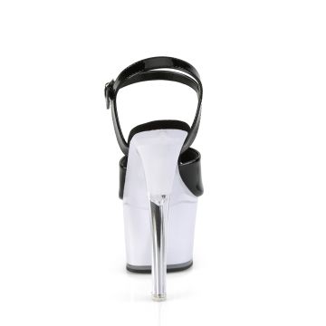 DISCOLT-709 Svítící sexy boty Pleaser - zadní pohled DISCOLT-709 Svítící sexy boty Pleaser - zadní pohled