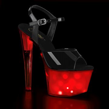 Gogo sexy boty DISCOLT-709 Svítící Pleaser