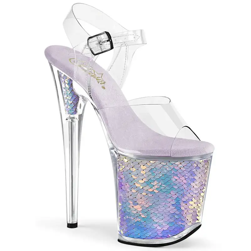 FLAMINGO-808MC Sexy sandály Pleaser
