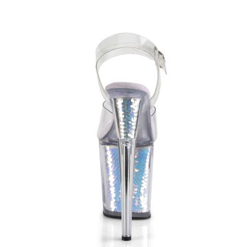 FLAMINGO-808MC Sexy sandály Pleaser Pleaser - zadní pohled FLAMINGO-808MC Sexy sandály Pleaser Pleaser - zadní pohled