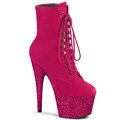 ADORE-1020FSMG Růžové taneční kozačky