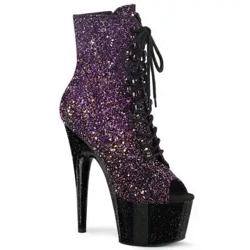 ADORE-1021OMBG Luxusní kotníčkové kozačky Pleaser