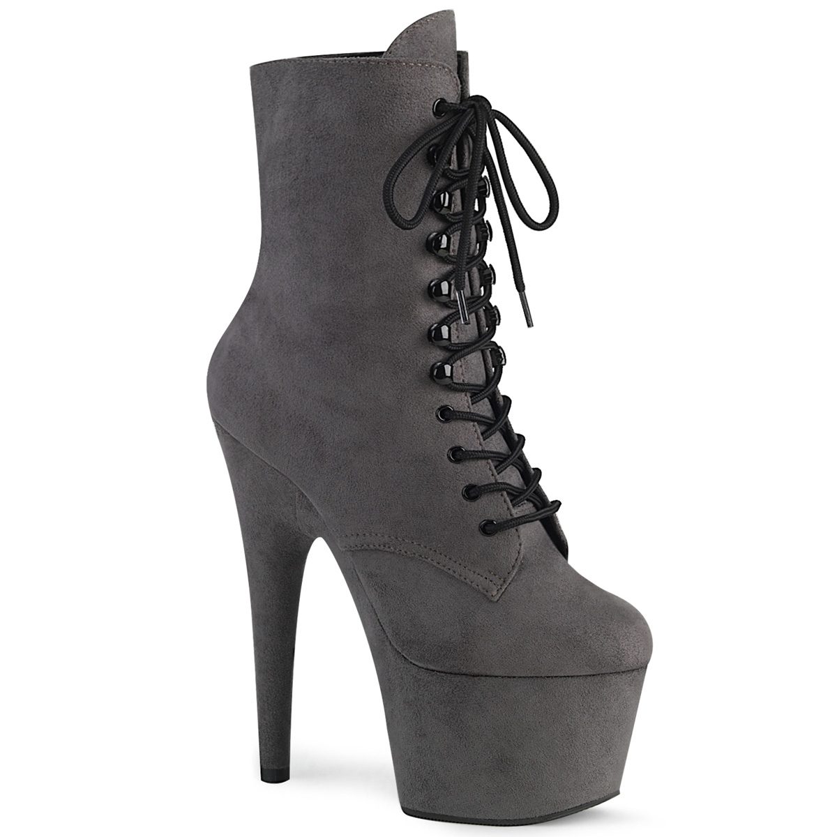 ADORE-1020FS Šedivé taneční kotníčkové kozačky | ADORE-1020FS Pleaser
