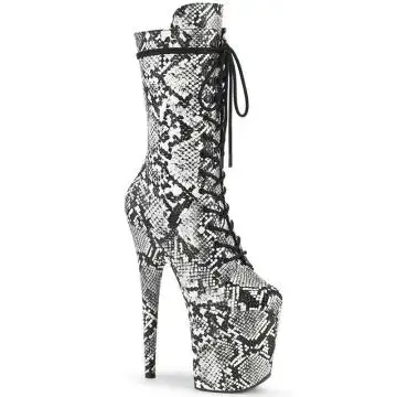 FLAMINGO-1050SP Hadí sexy kozačky Pleaser