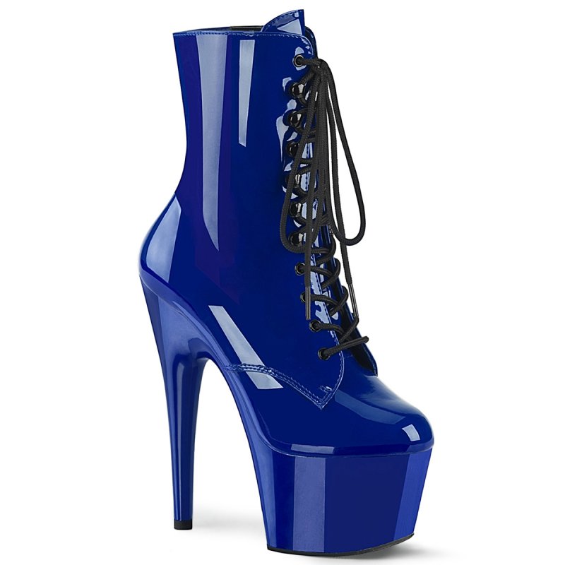 ADORE-1020 Modré kozačky Pleaser