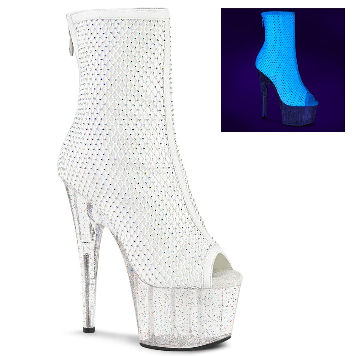 ADORE-1031GM Sexy kozačky Pleaser | ADORE-1031GM Pleaser