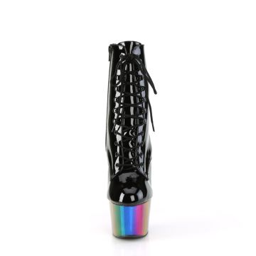 ADORE-1020RC Sexy kotníčkové kozačky Pleaser - přední pohled ADORE-1020RC Sexy kotníčkové kozačky Pleaser - přední pohled