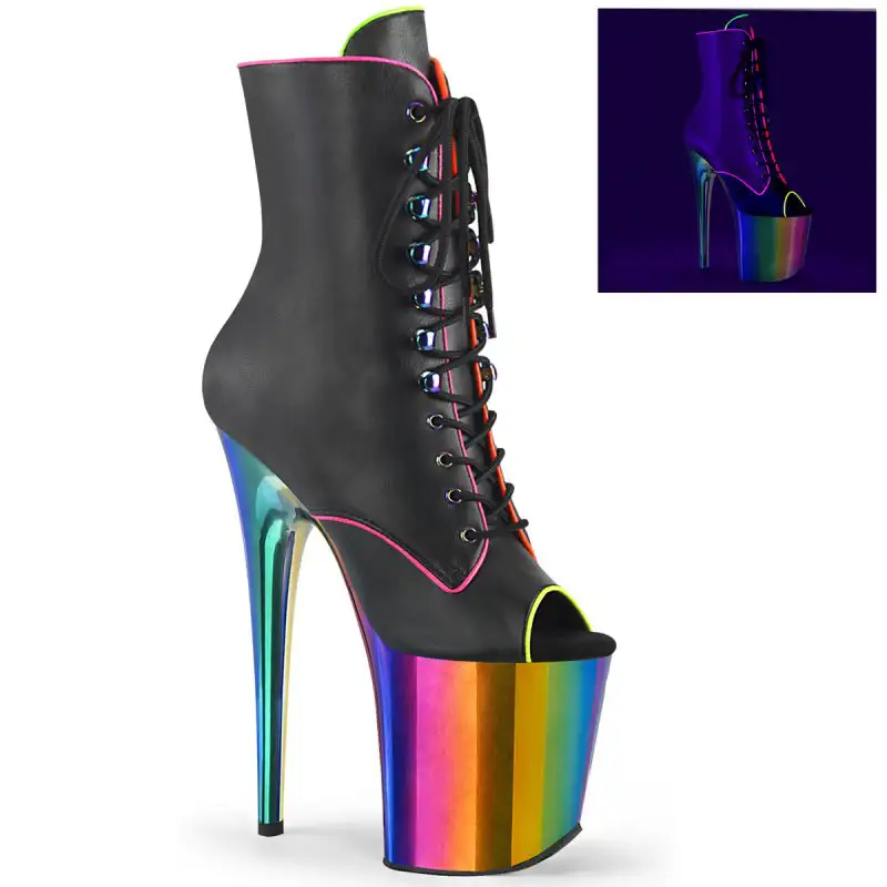 FLAMINGO-1021RC-02 Sexy kozačky Pleaser