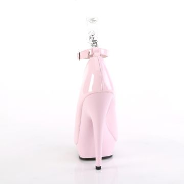 SULTRY-686 Růžové sexy lodičky Fabulicious - zadní pohled