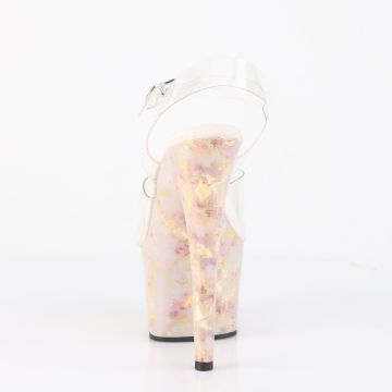 ADORE-708MB Sexy boty Pleaser Pleaser - zadní pohled ADORE-708MB Sexy boty Pleaser Pleaser - zadní pohled