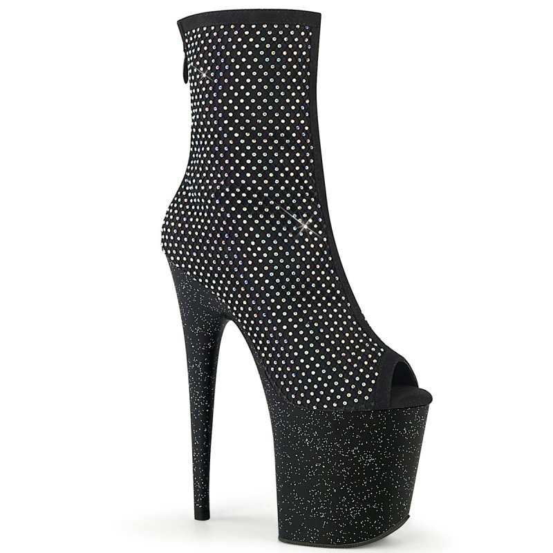 FLAMINGO-1031GM Sexy kozačky Pleaser