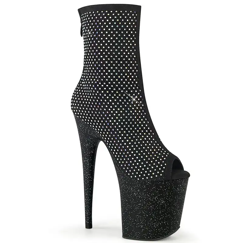 FLAMINGO-1031GM Sexy kozačky Pleaser