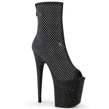 v nadměrné velikosti FLAMINGO-1031GM Sexy kozačky Pleaser