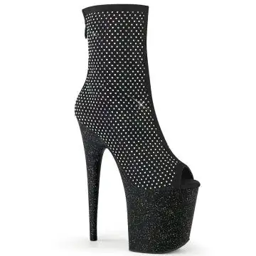FLAMINGO-1031GM Sexy kozačky Pleaser