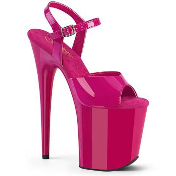 FLAMINGO-809 Růžové sexy sandály