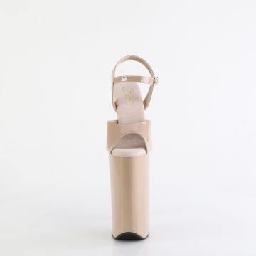 BEYOND-009 Tělové erotické sandály Pleaser - přední pohled BEYOND-009 Tělové erotické sandály Pleaser - přední pohled