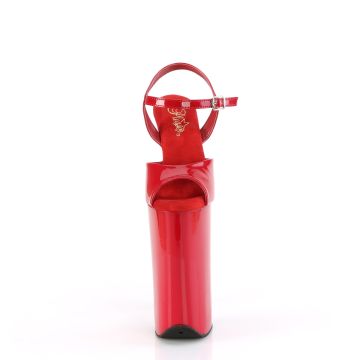 BEYOND-009 Červené erotické sandály Pleaser - přední pohled BEYOND-009 Červené erotické sandály Pleaser - přední pohled