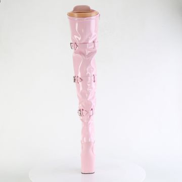 CRAZE-3028 Růžové erotické kozačky Pleaser - zadní pohled CRAZE-3028 Růžové erotické kozačky Pleaser - zadní pohled