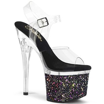Sandály a páskové boty ESTEEM-708LG Sexy obuv Pleaser