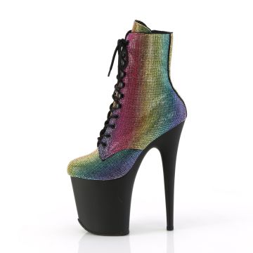 FLAMINGO-1020RS Duhové kozačky Pleaser Pleaser - vnitřní pohled FLAMINGO-1020RS Duhové kozačky Pleaser Pleaser - vnitřní pohled