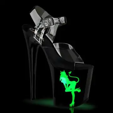 FLAMINGO-808NLDG Svítící sexy boty