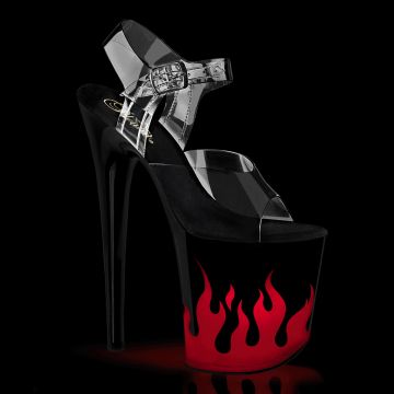 FLAMINGO-808NLFL Svítící sexy boty Pleaser FLAMINGO-808NLFL Svítící sexy boty Pleaser