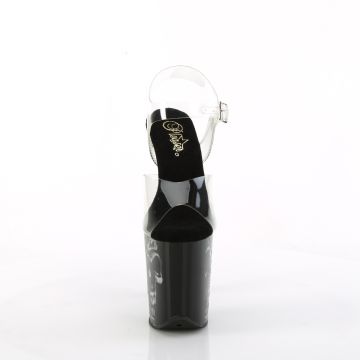 FLAMINGO-808NLSK Svítící sexy boty Pleaser - přední pohled