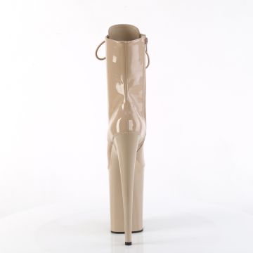 INFINITY-1020 Tělové sexy kozačky Pleaser - zadní pohled INFINITY-1020 Tělové sexy kozačky Pleaser - zadní pohled