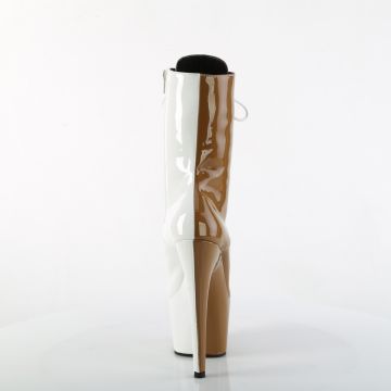 ADORE-1040TT Taneční kotníkové kozačky Pleaser - zadní pohled ADORE-1040TT Taneční kotníkové kozačky Pleaser - zadní pohled