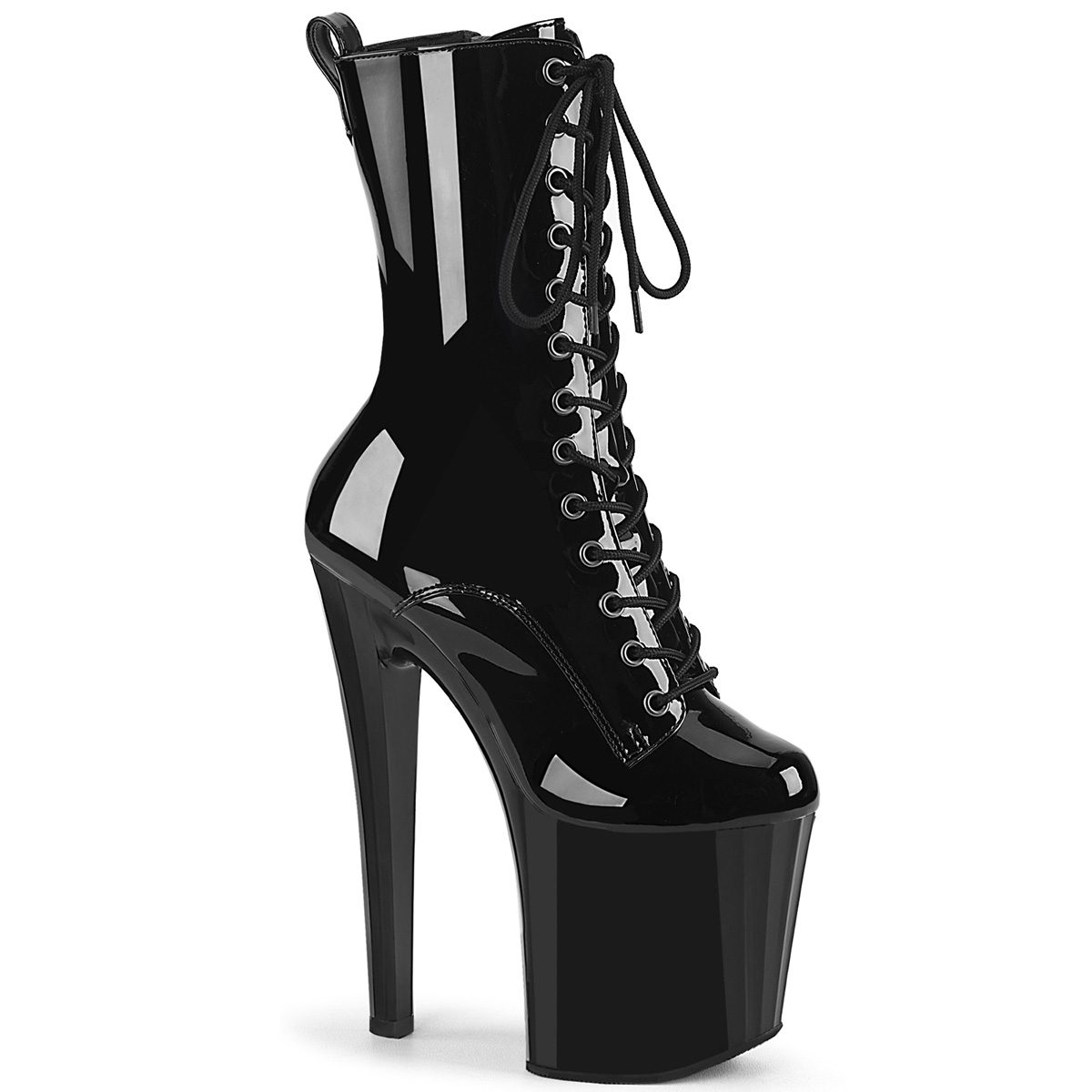 ENCHANT-1040 Černé kozačky | ENCHANT-1040 Pleaser