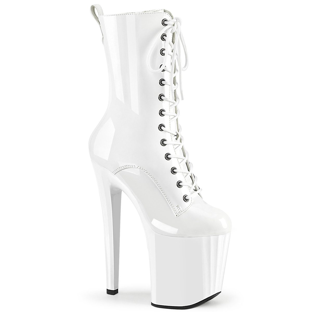ENCHANT-1040 Bílé kozačky | ENCHANT-1040 Pleaser