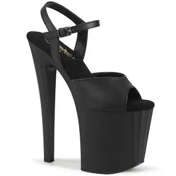 ENCHANT-709 Černé sexy sandály