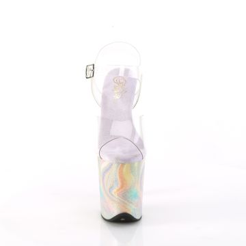 FLAMINGO-808CRF Sexy boty Pleaser Pleaser - přední pohled