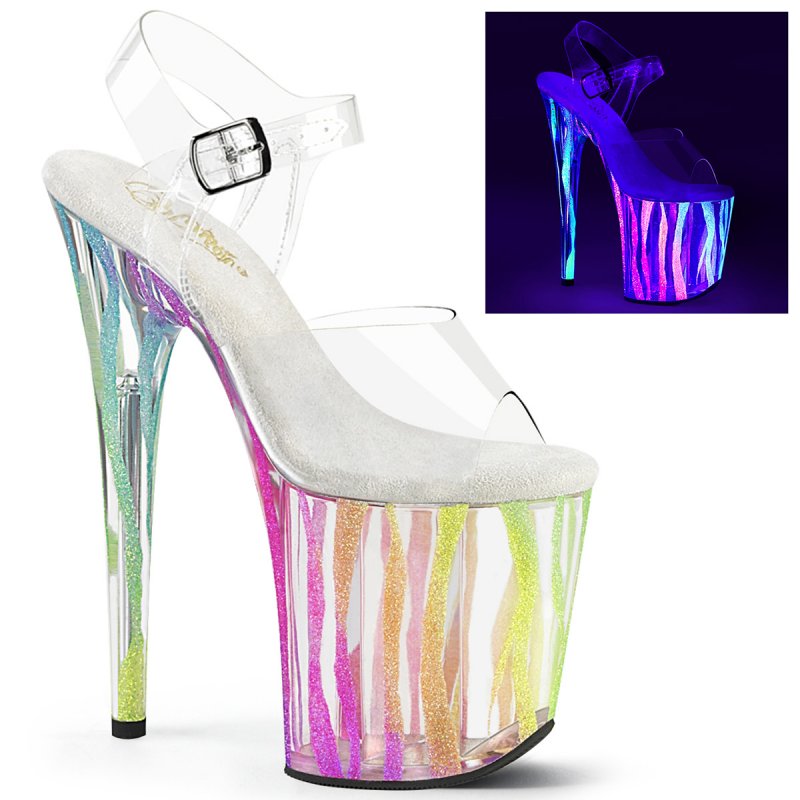 FLAMINGO-808RG-03 Sexy boty Pleaser