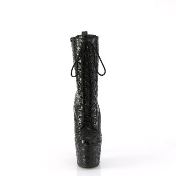 ADORE-1040LPH Černé kozačky Pleaser Pleaser - přední pohled