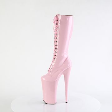 BEYOND-2020 Růžové sexy kozačky Pleaser - vnitřní pohled